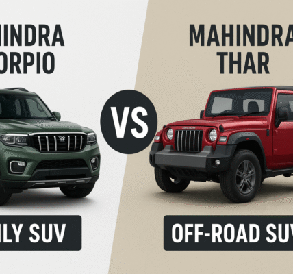 Mahindra Scorpio vs Thar