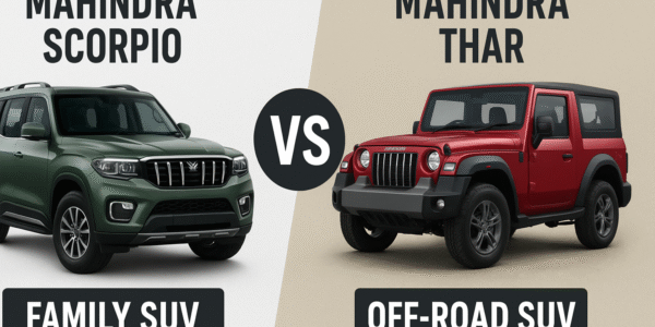 Mahindra Scorpio vs Thar