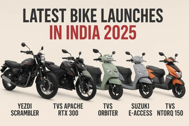 Latest Bike Launches in India
