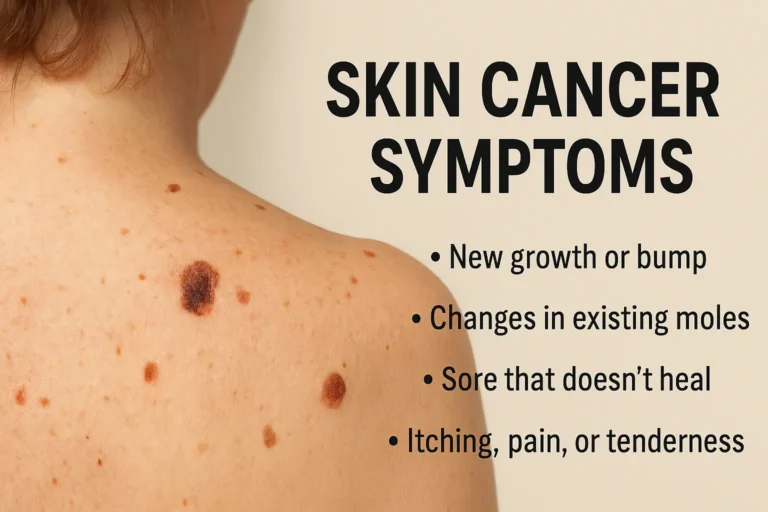Skin Cancer symptoms