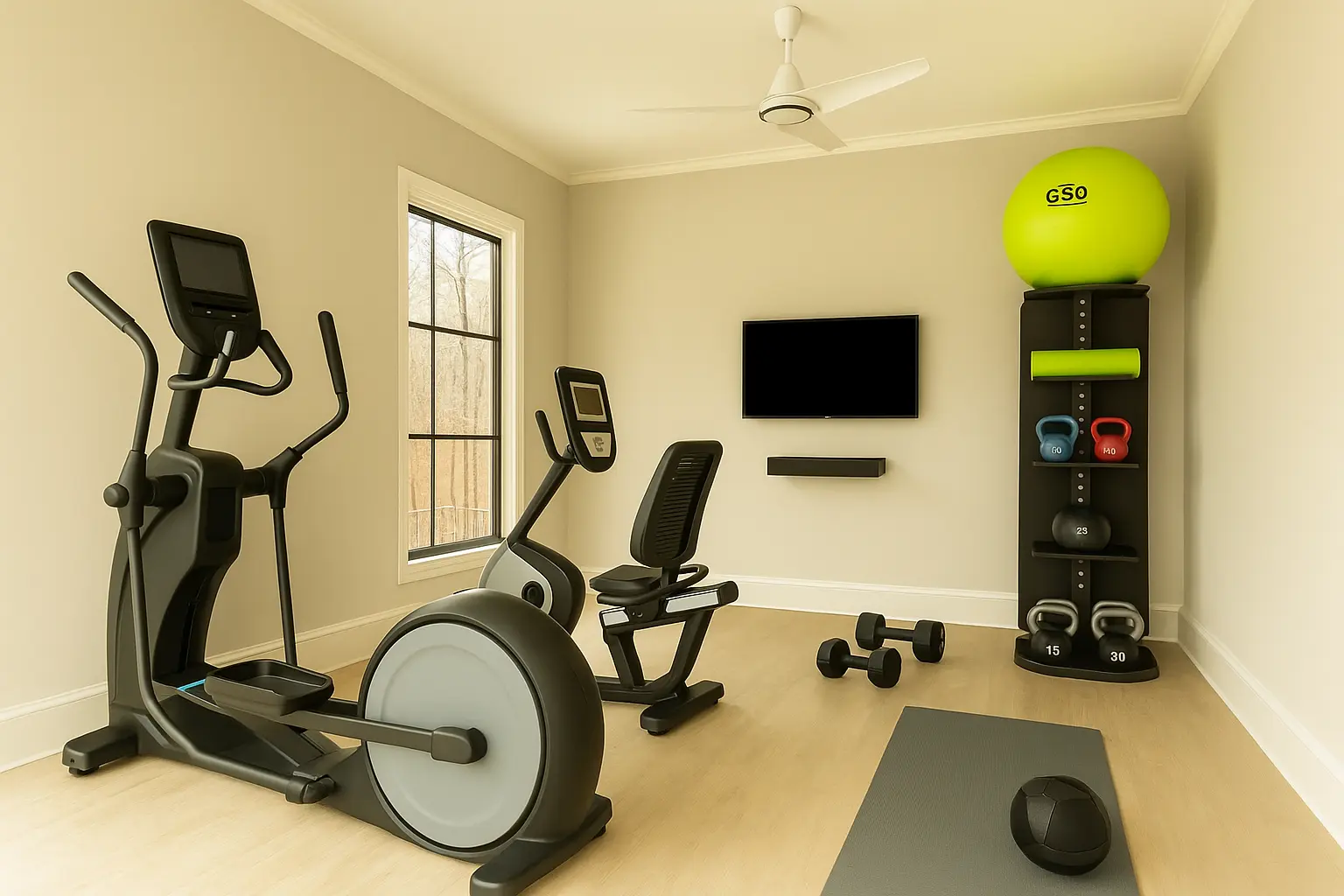 Space Saving Gym Equipments for Small Apartments in India