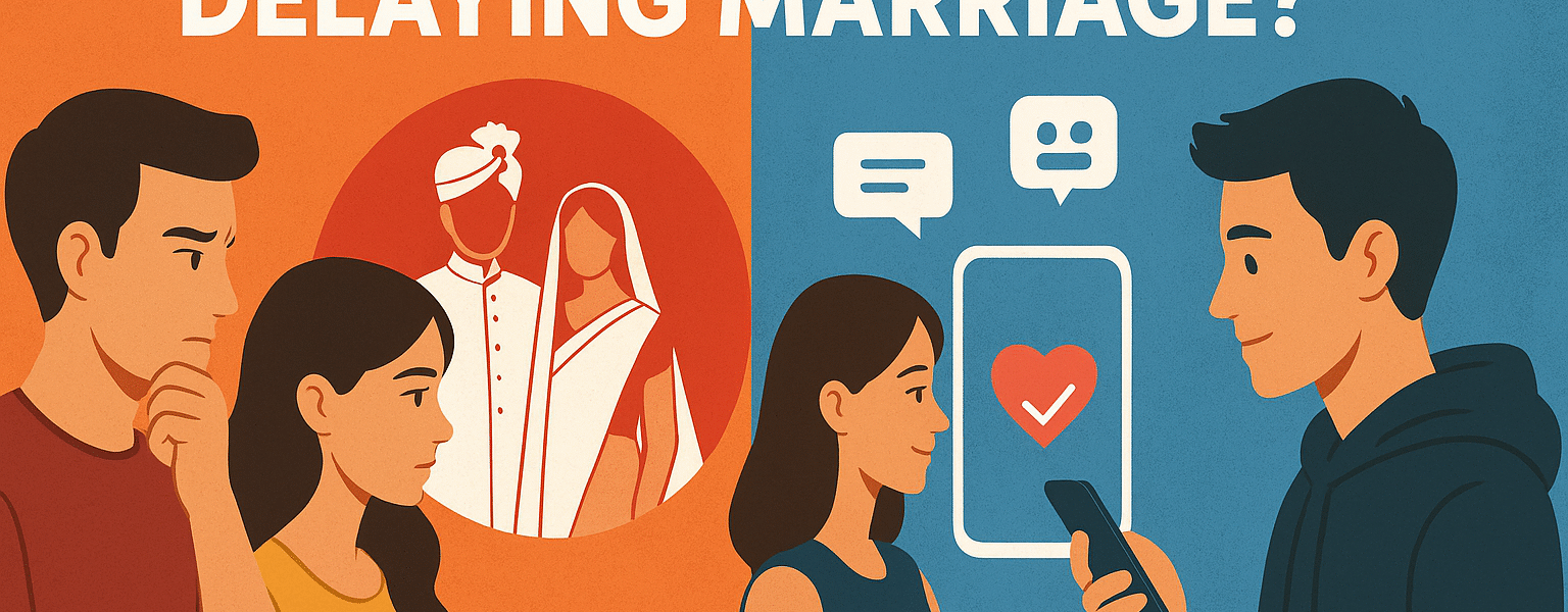 why people delay marriage