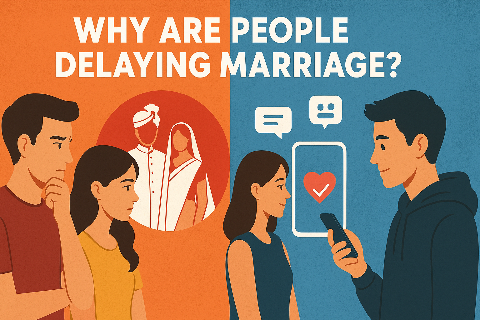 क्यों आज की युवा पीढ़ी विवाह नहीं करना चाहती? | Reasons Why People Delay Marriage