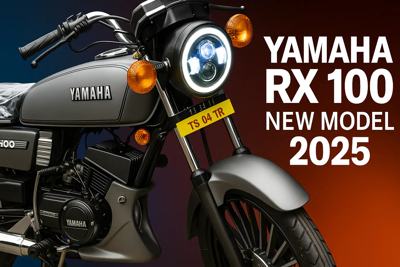 Yamaha RX 100 new model 2025
