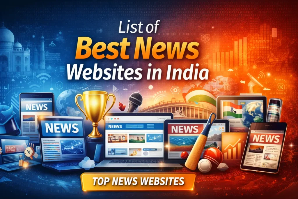 List of Best News Websites in India