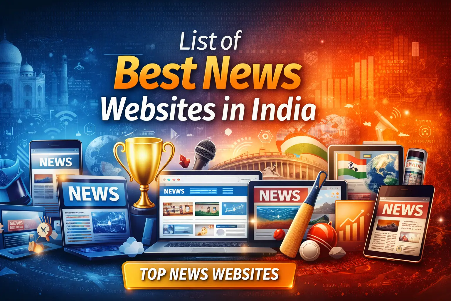 List of Best News Websites in India